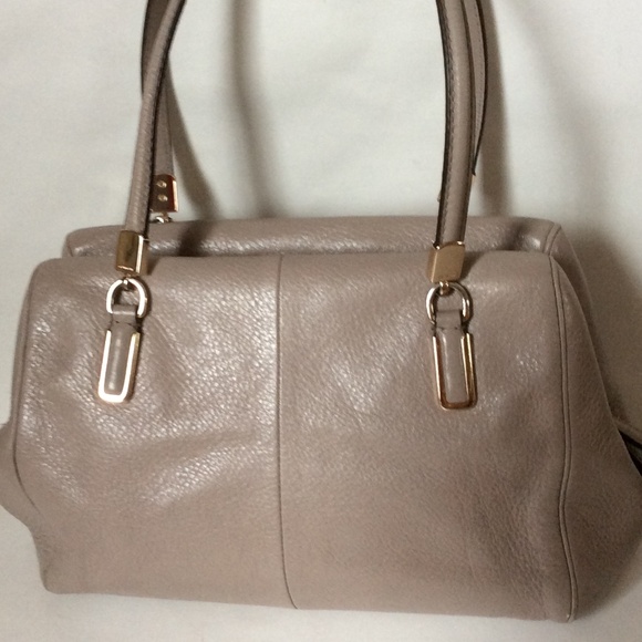 Coach Shoulder Satchel Taupe Bag - Picture 7 of 15